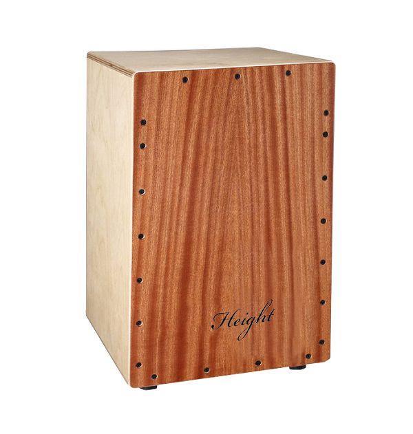 الماهوجني التنصت كاجون قرع Mahogany Tapping Cajon Percussion