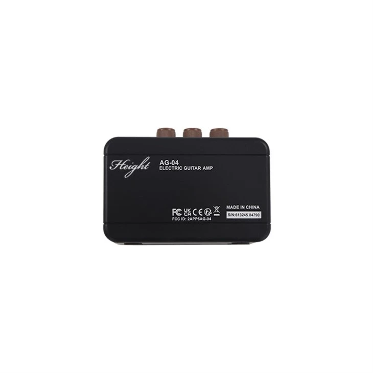 Overdrive Effect, Rechargeable Battery,/ag-04-portable-bluetooth-guitar-speaker-w Hi-Fi Sound & Type-C Cable | Compact Design