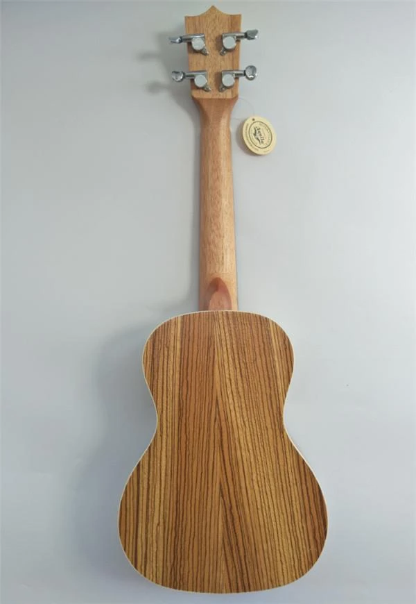 Zebra Wood Top Tenor Ukulele