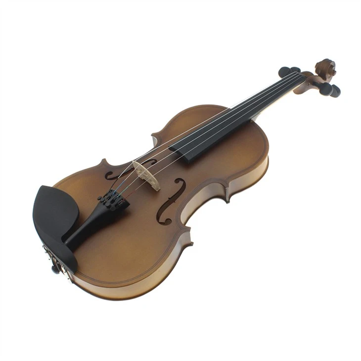 Dark Brown Matte Emotional Violin For Voliner