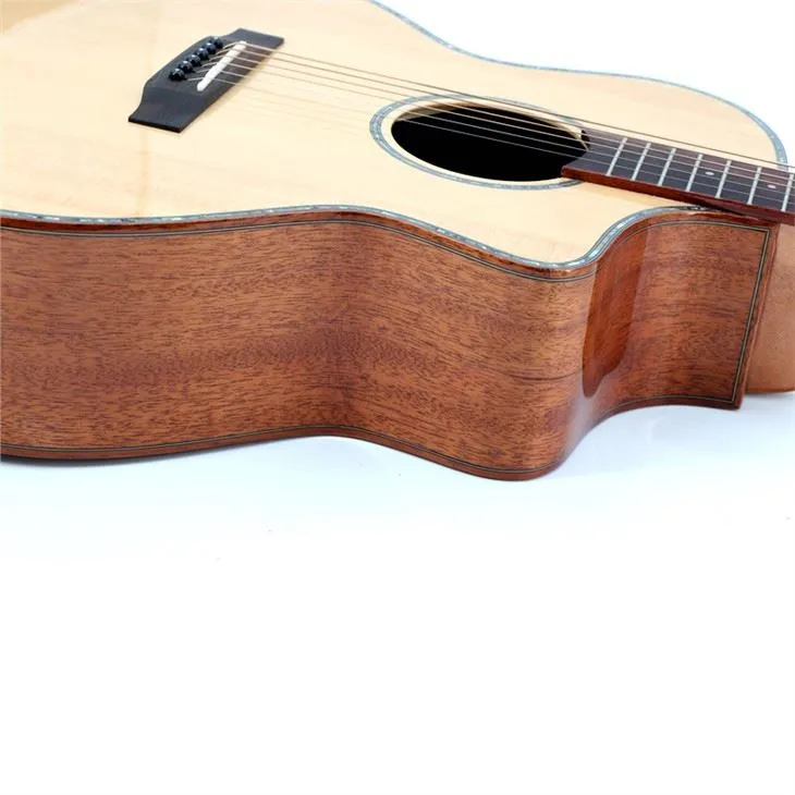 Solid Spruce Top Mahogany Acoustic Guitar